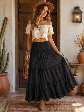Leena Tiered Skirt